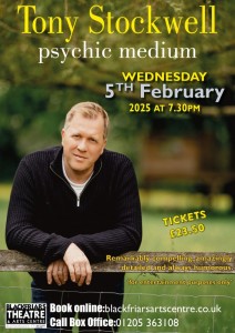 Tony Stockwell - psychic medium 2025