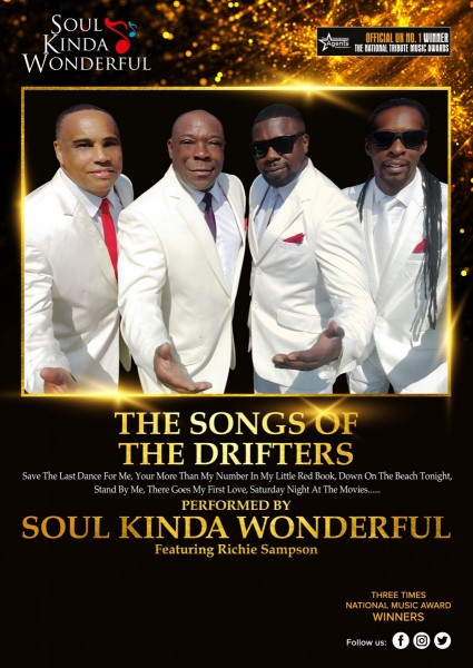 SOUL KINDA WONDERFUL - UK's #1 DRIFTERS TRIBUTE